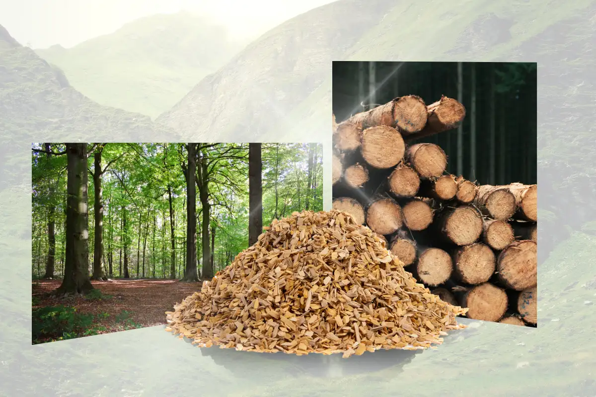 木屑 - 生物质燃料的潜在来源